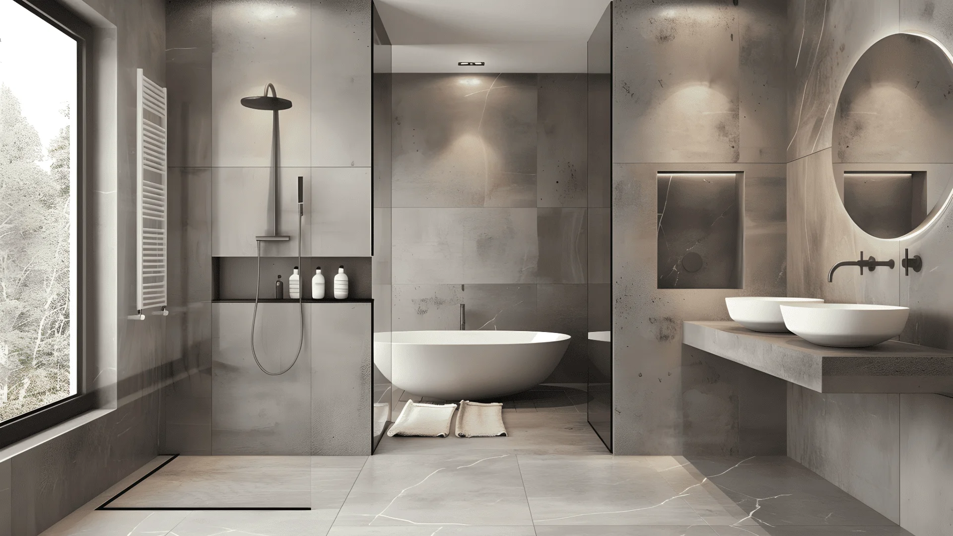 Agencer une grande salle de bain à Clermont Ferrand
