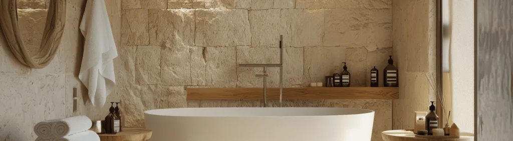 Salle de bain inspiration estivale