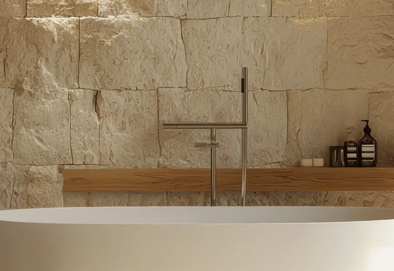 Salle de bain inspiration estivale